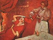 Edgar Degas Combing the Hair Germany oil painting artist